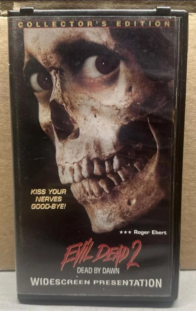 evil dead ii vhs collectors edition