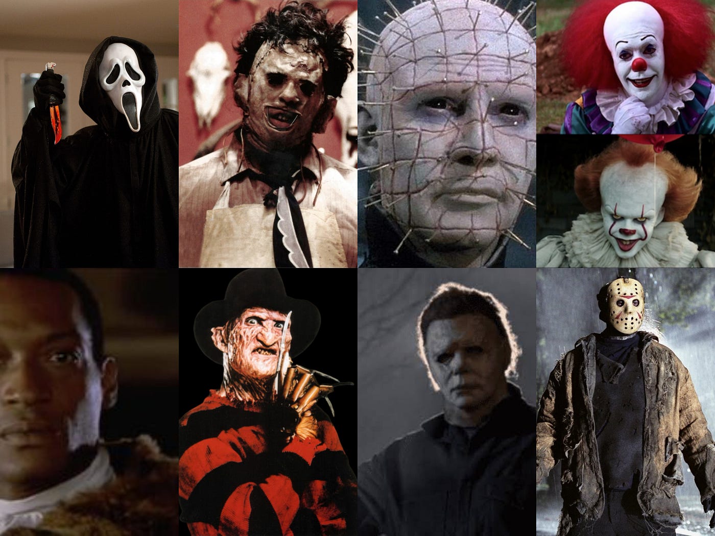 horror characters we all love