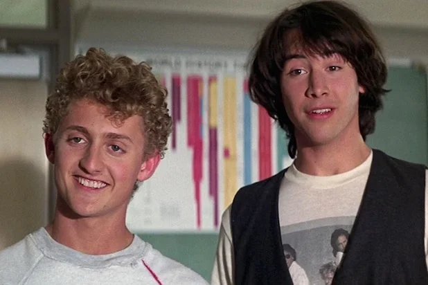keanu reeves in bill and teds ecellent adventure