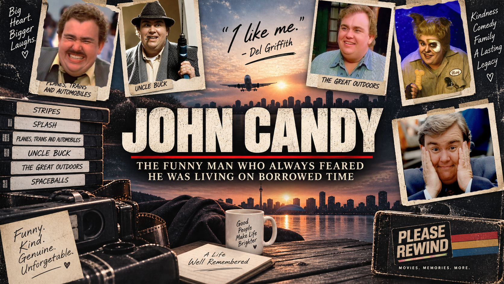 The Funny Man Who Always Feared He Was Living on Borrowed Time
