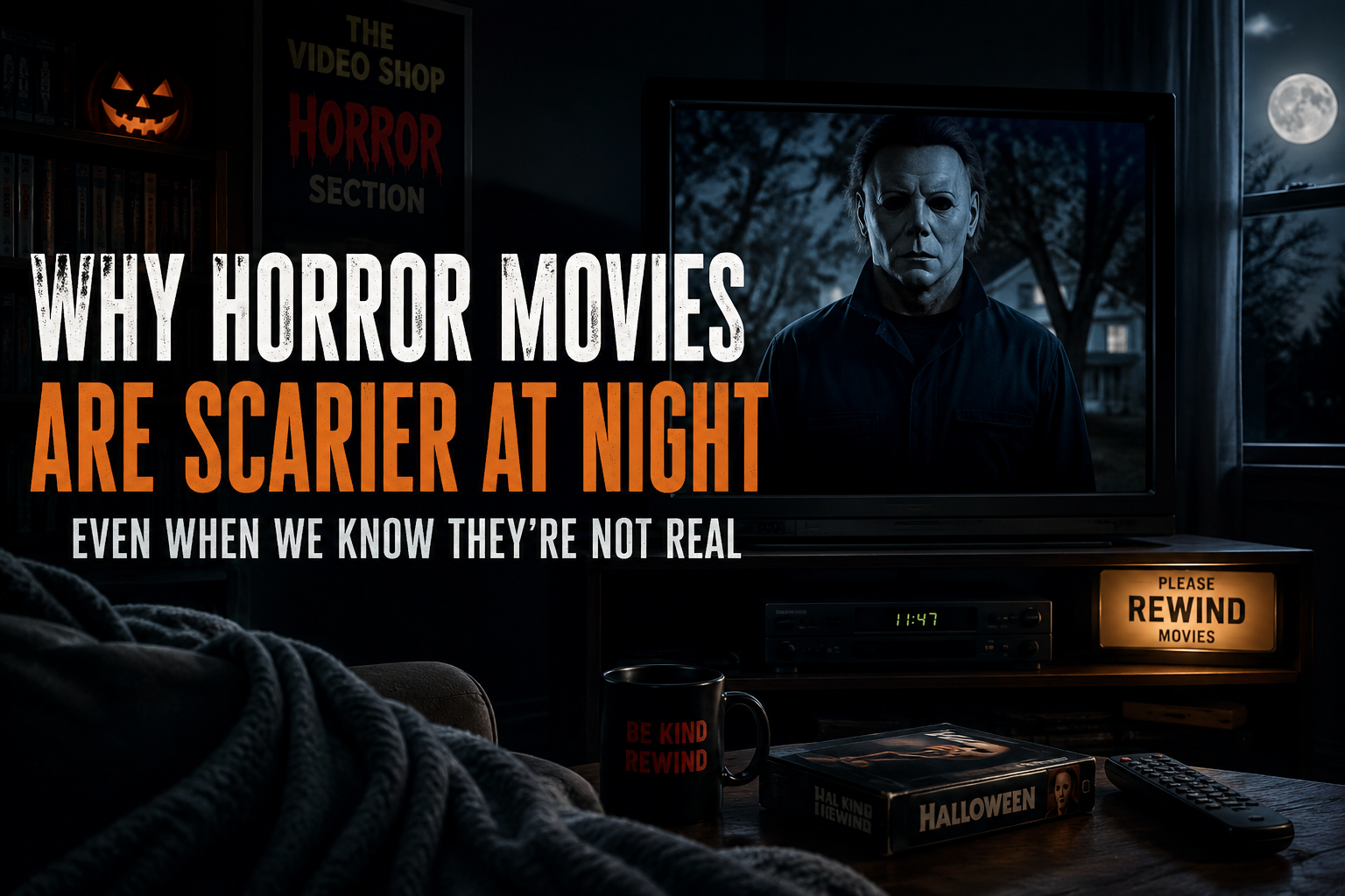 Why Horror Movies Are Scarier at Night β Even When We Know Theyβre Not Real