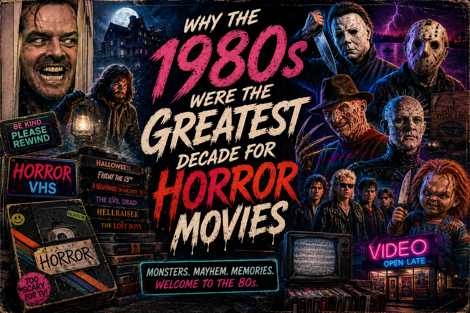 Why the 1980s Were the Greatest Decade for Horror Movies